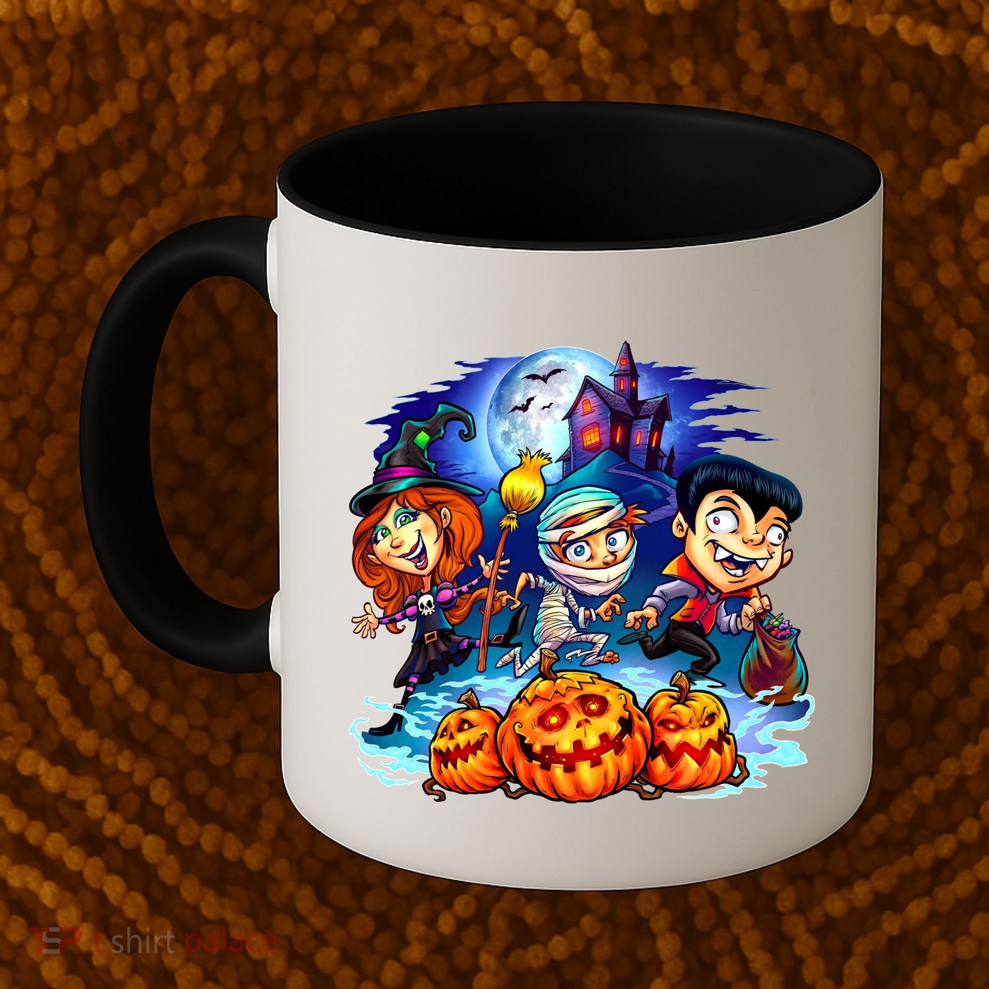 Trick-or-Treaters Halloween Coffee Mug