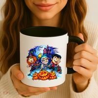 Trick-or-Treaters Halloween Coffee Mug thumb 3