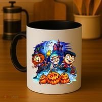 Trick-or-Treaters Halloween Coffee Mug thumb 4
