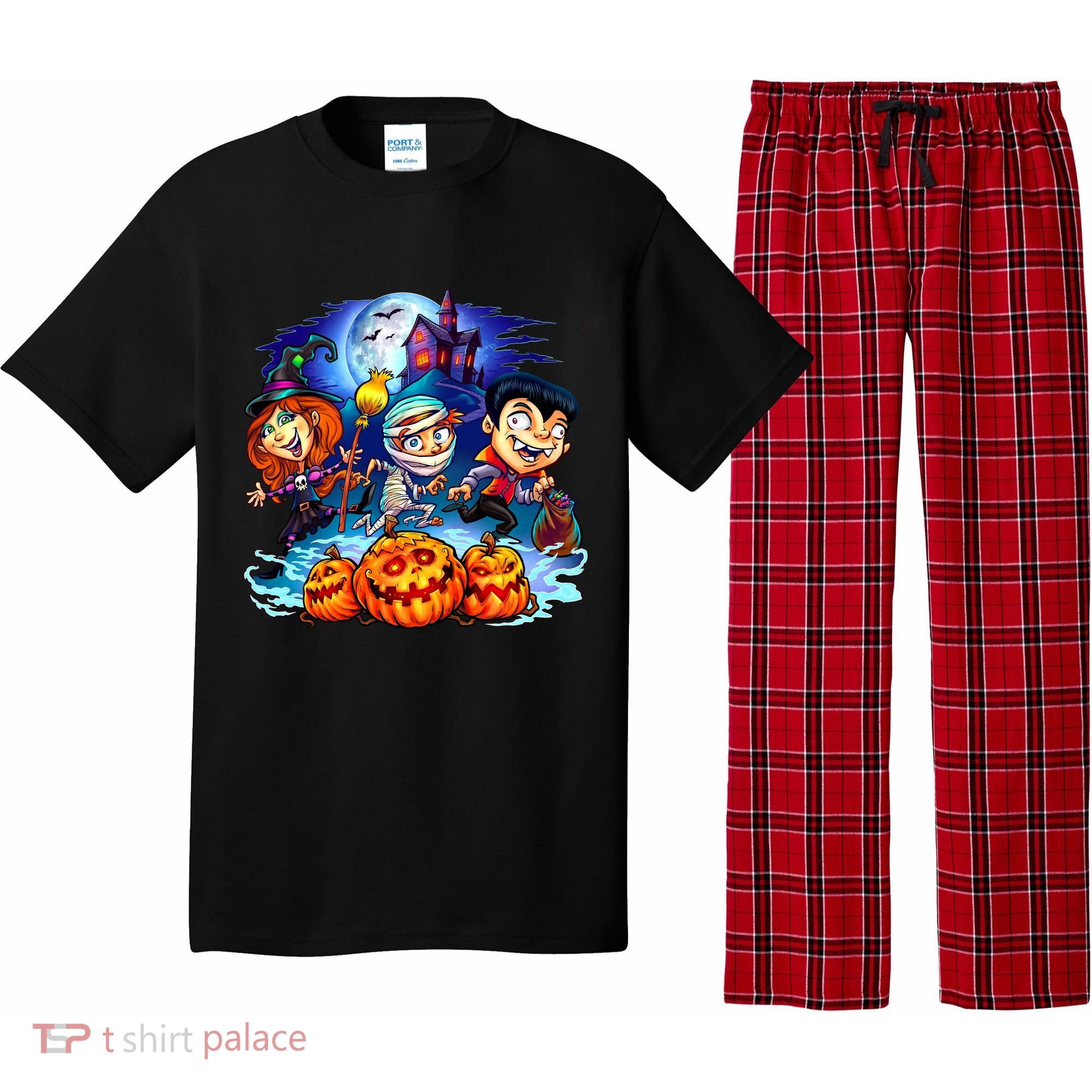 Trick-or-Treaters Halloween Pajama Set