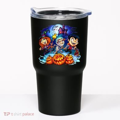 Trick-or-Treaters Halloween Tumbler