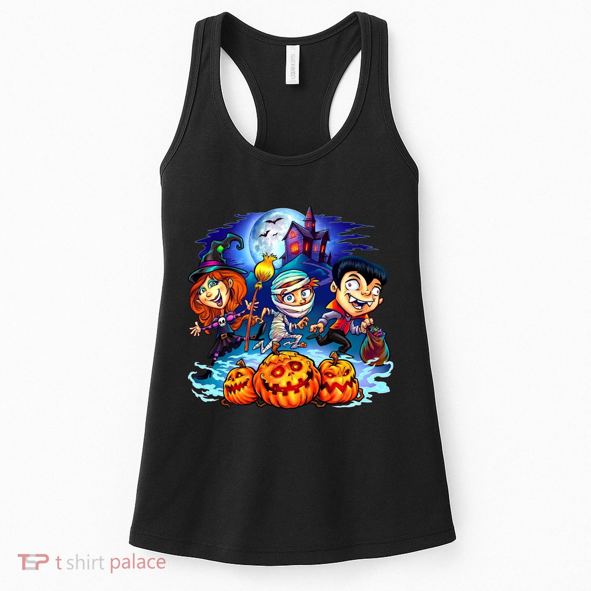 Trick-or-Treaters Halloween Women's Tank Top