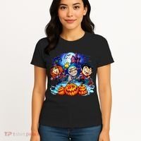 Trick-or-Treaters Halloween Women's T-Shirt thumb 4