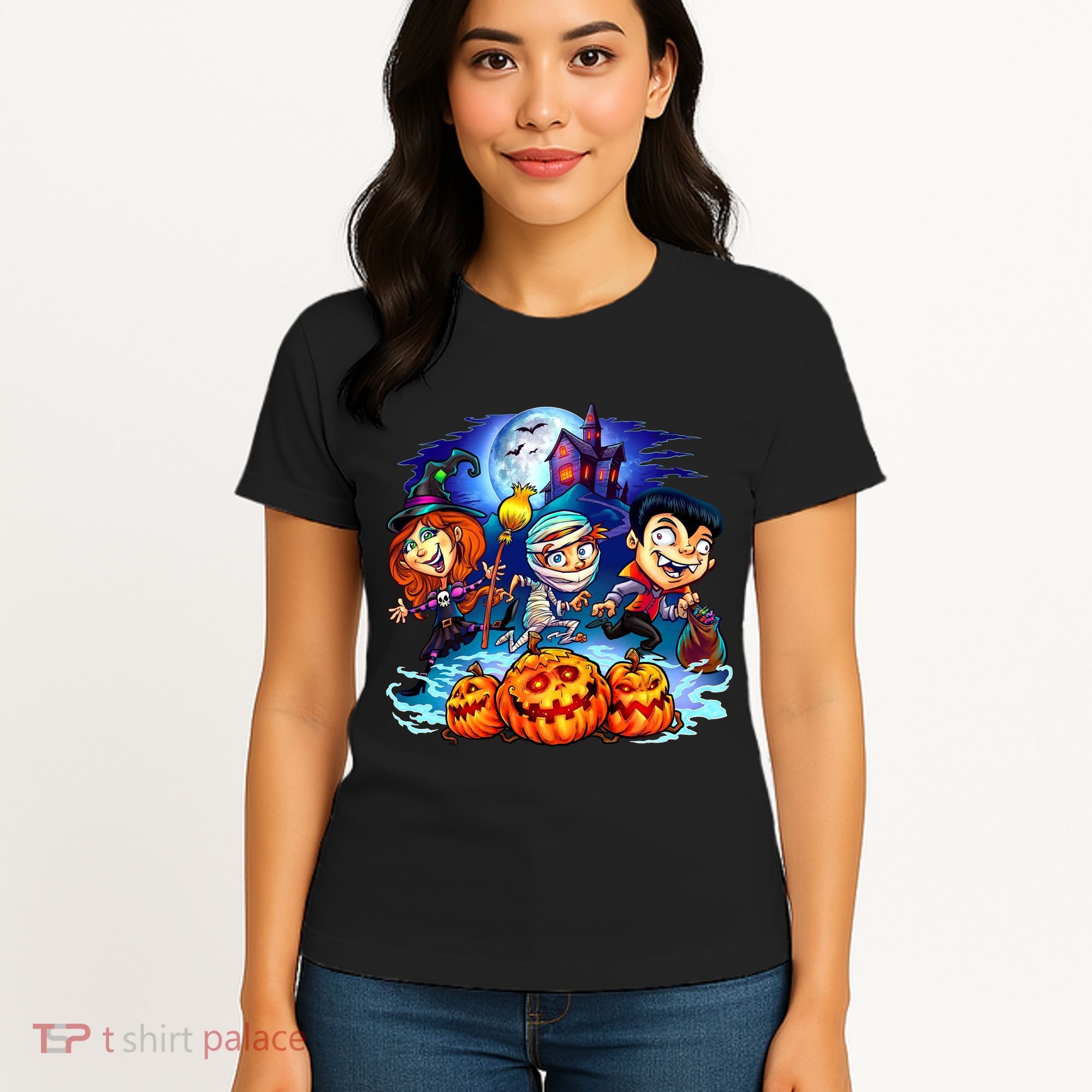 Trick-or-Treaters Halloween Women's T-Shirt