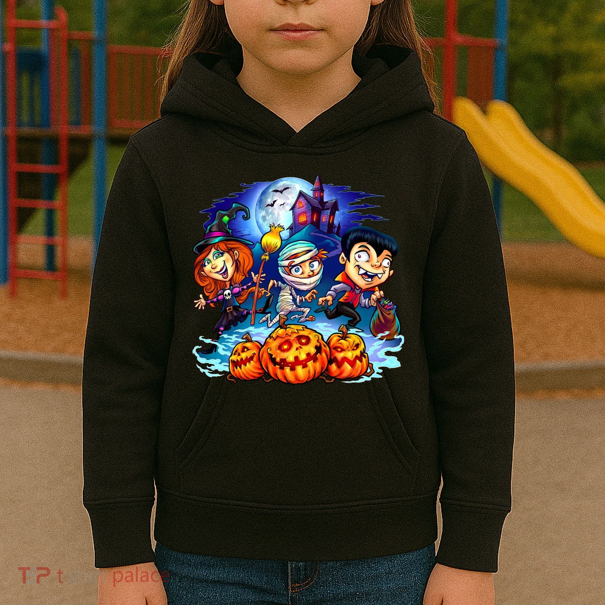 Trick-or-Treaters Halloween Kids Hoodie