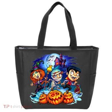 Trick-or-Treaters Halloween Tote Bag