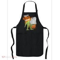 Trick Rawr Treat Halloween T Rex Dinosaur Apron thumb 0