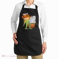 Trick Rawr Treat Halloween T Rex Dinosaur Apron thumb 2