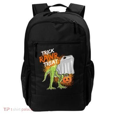 Trick Rawr Treat Halloween T Rex Dinosaur Backpack