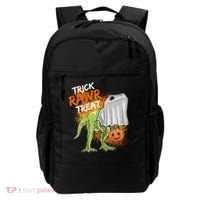 Trick Rawr Treat Halloween T Rex Dinosaur Backpack thumb 0