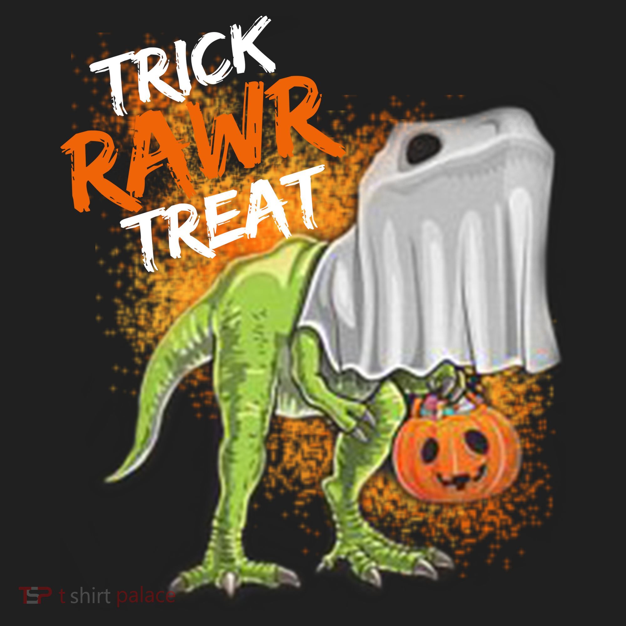 Trick Rawr Treat Halloween T Rex Dinosaur Hat