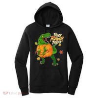 Trick RAWR Treat T-Rex Funny Halloween Women's Hoodie thumb 0