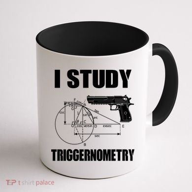 Triggernometry Pistol Coffee Mug back