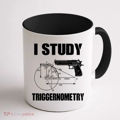 Triggernometry Pistol Coffee Mug back