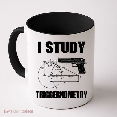 Triggernometry Pistol Coffee Mug