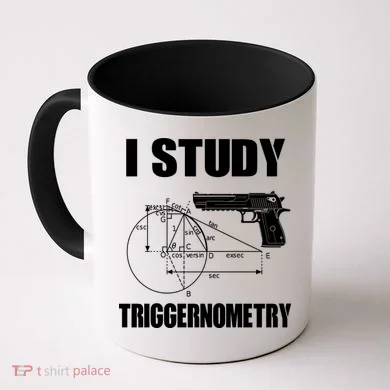 Triggernometry Pistol Coffee Mug