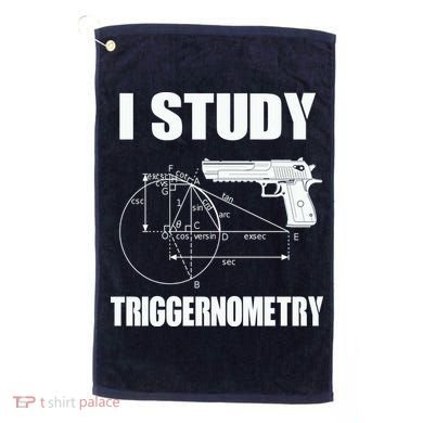 Triggernometry Pistol Golf Towel