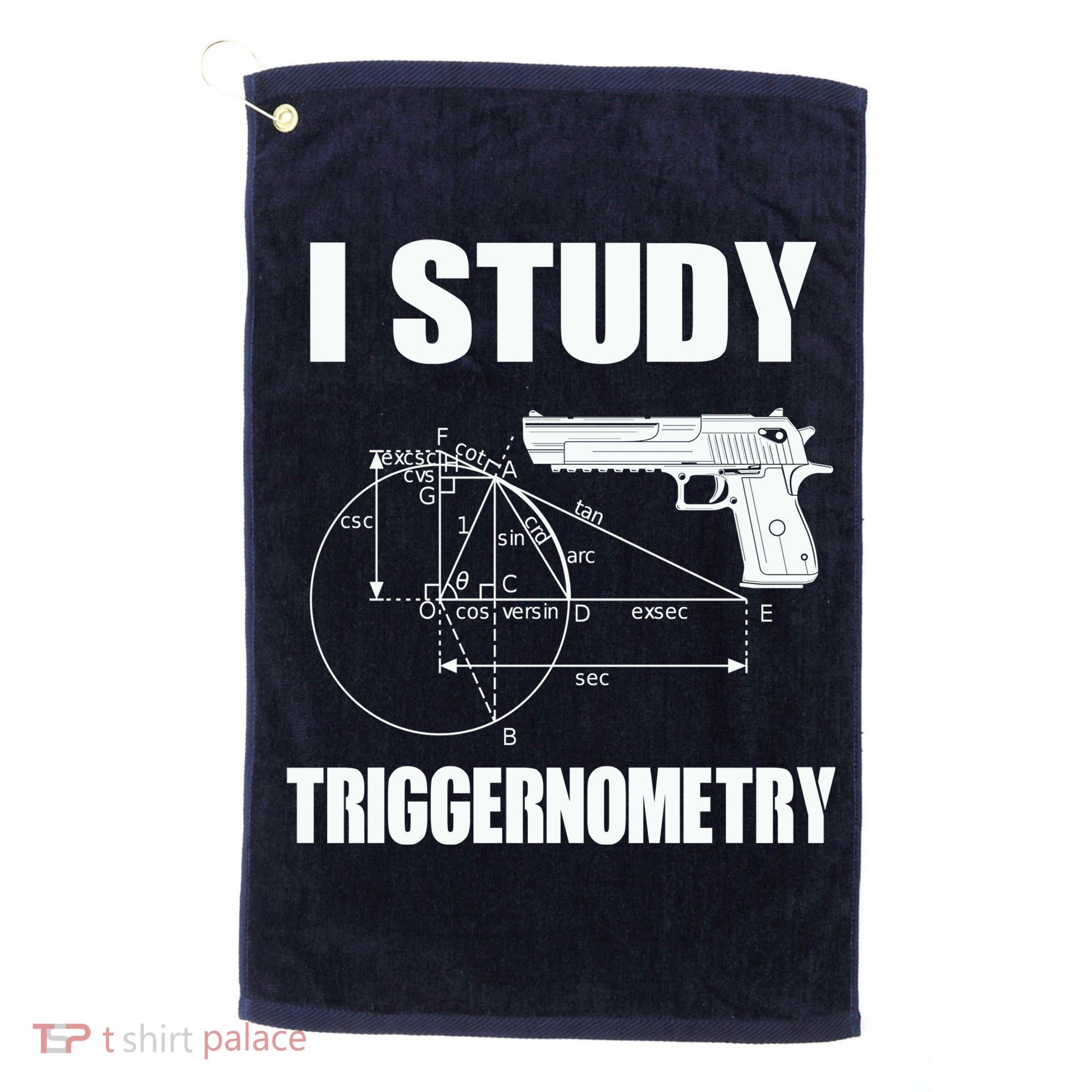 Triggernometry Pistol Golf Towel