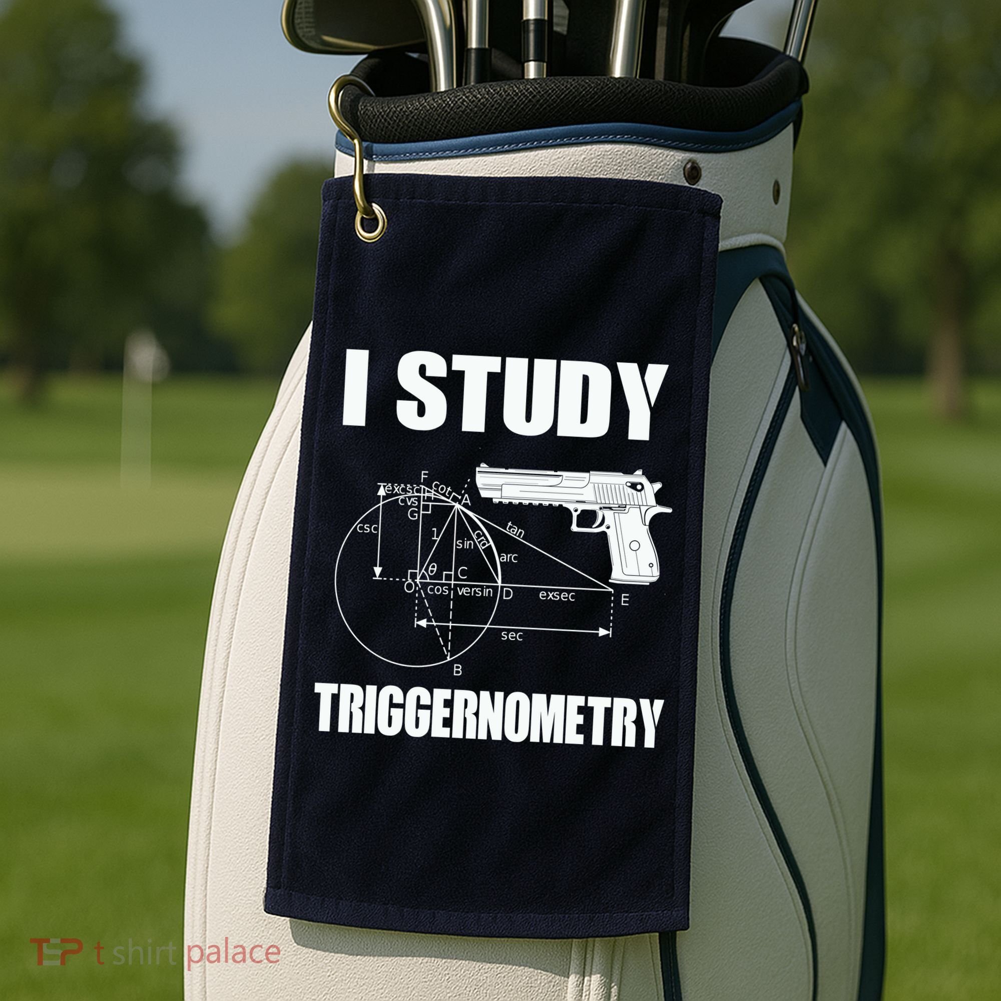 Triggernometry Pistol Golf Towel