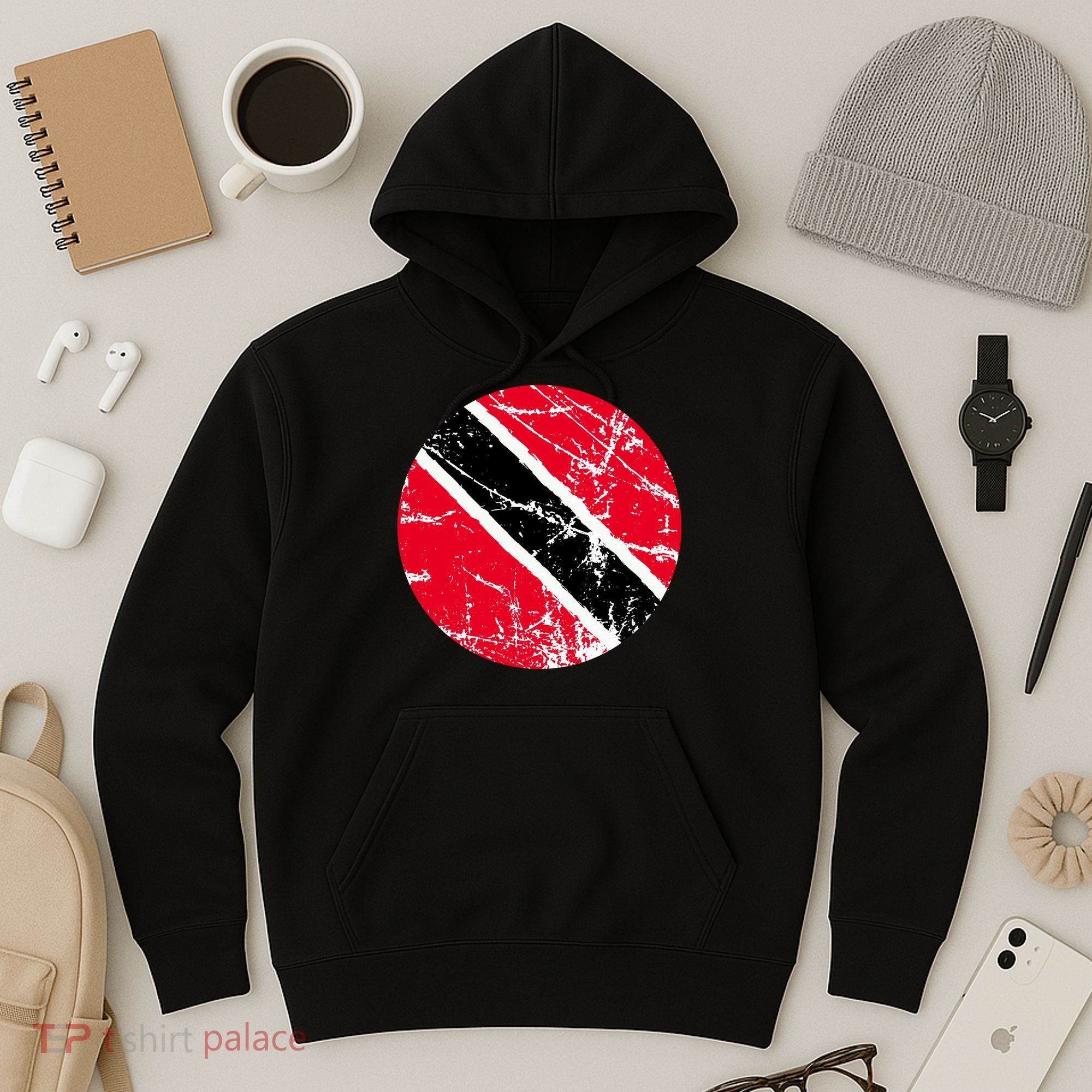 Trinidad Retro Logo Hoodie