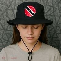 Trinidad Retro Logo Bucket Hat thumb 3