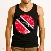 Trinidad Retro Logo Tank Top thumb 3