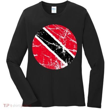 Trinidad Retro Logo Women's Long Sleeve Shirt