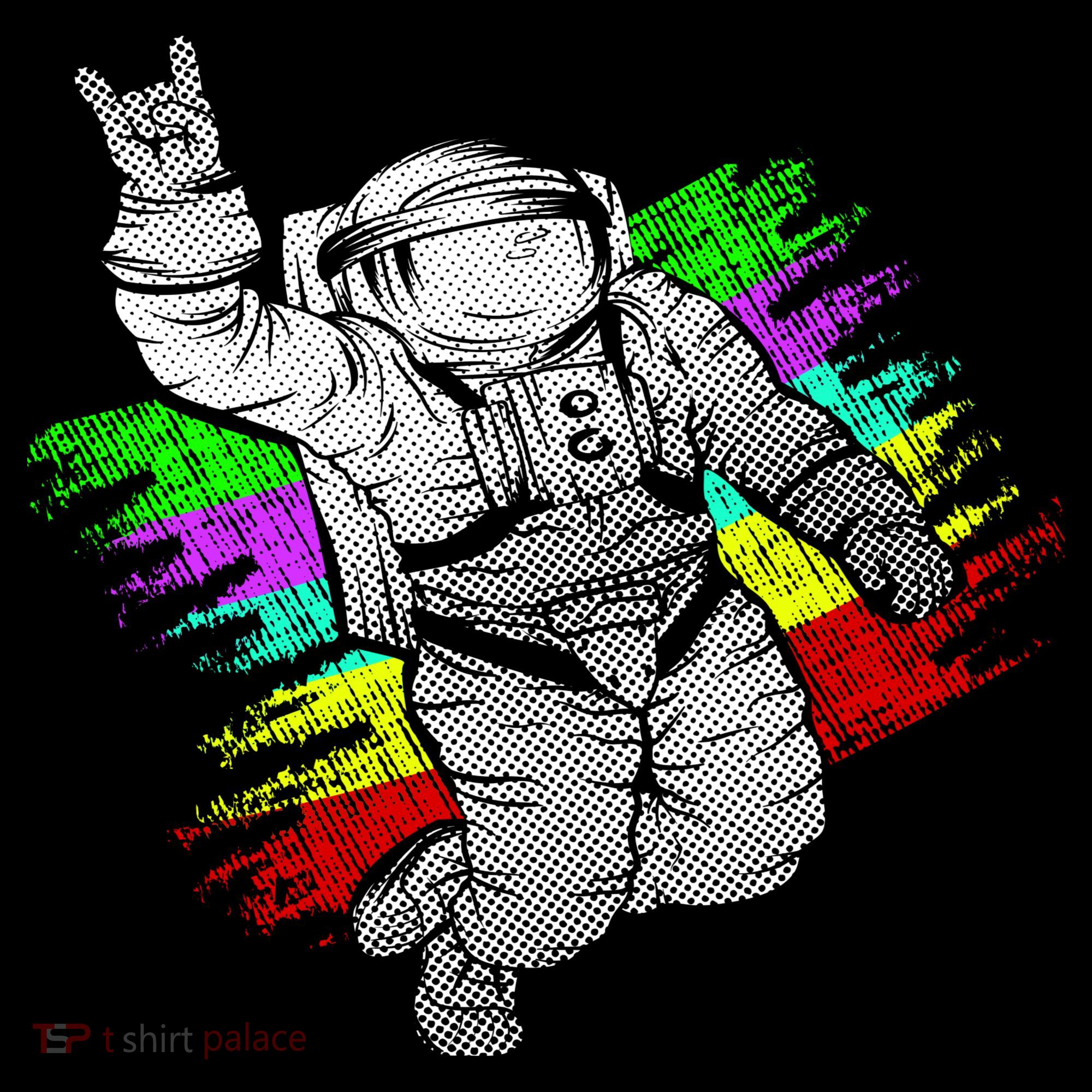 Trippy Astronaut Backpack