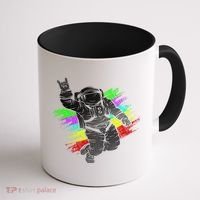 Trippy Astronaut Coffee Mug thumb 1