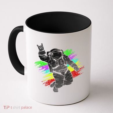 Trippy Astronaut Coffee Mug