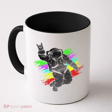 Trippy Astronaut Coffee Mug