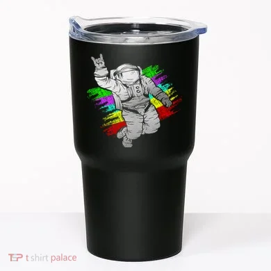 Trippy Astronaut Tumbler