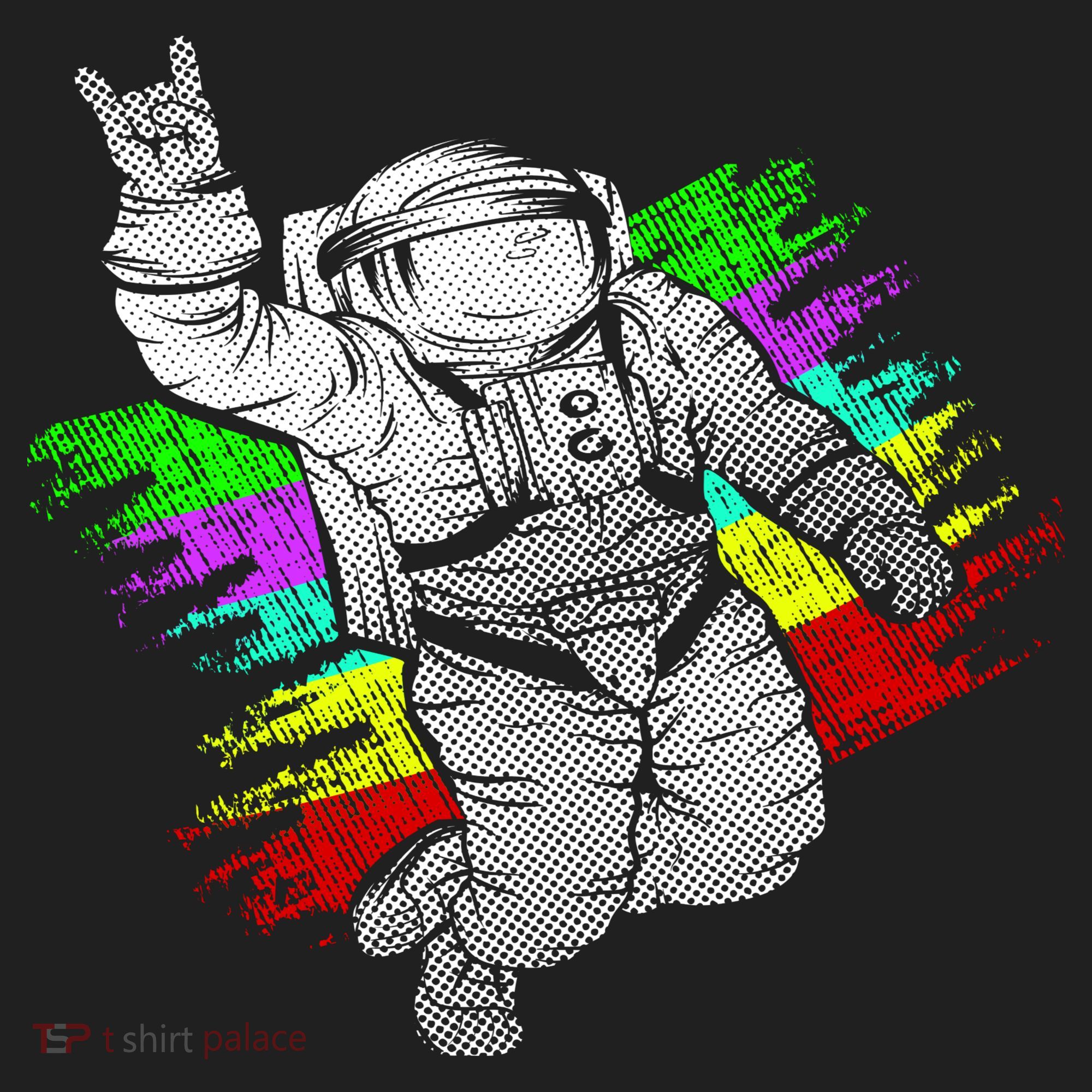 Trippy Astronaut Tumbler