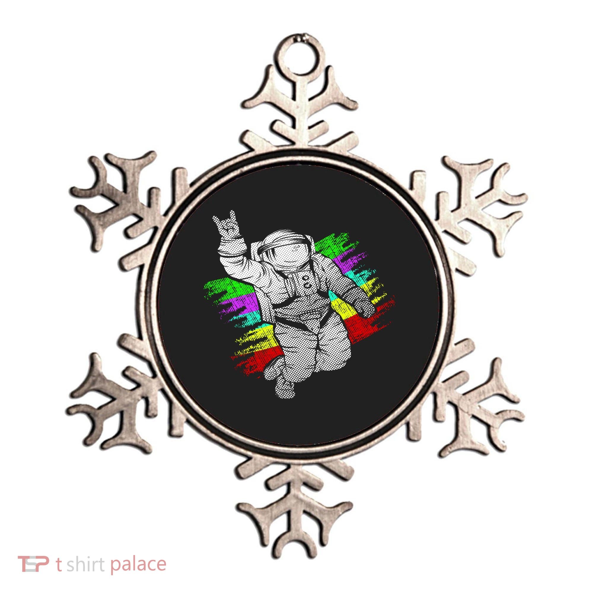 Trippy Astronaut Ornament
