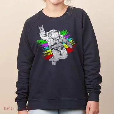Trippy Astronaut Women's Sweatshirt