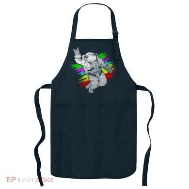 Trippy Astronaut Apron