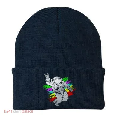 Trippy Astronaut Beanie