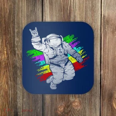 Trippy Astronaut Coaster