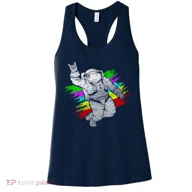 Trippy Astronaut Women's Tank Top