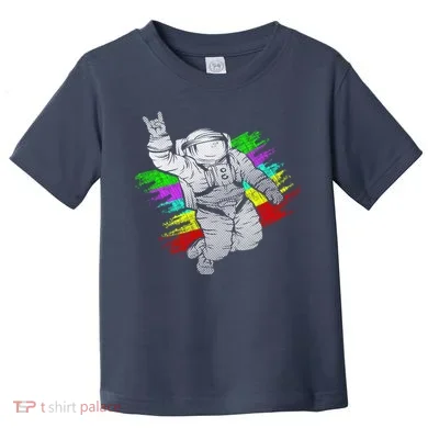 Trippy Astronaut Toddler T-Shirt
