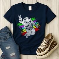 Trippy Astronaut Women's T-Shirt thumb 3