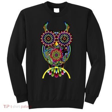 Trippy Big Eyed Owl Sweatshirt