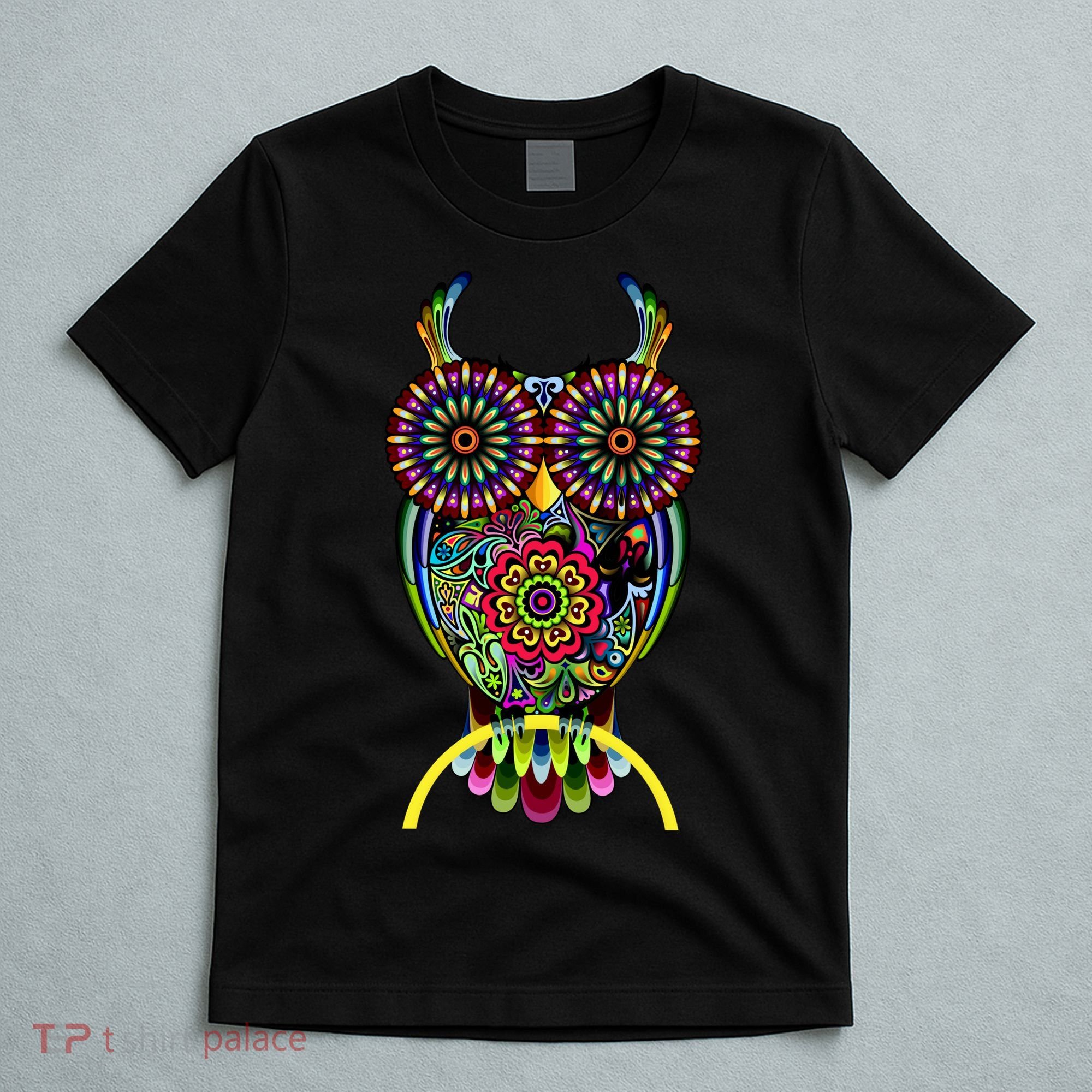 Trippy Big Eyed Owl T-Shirt