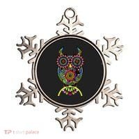 Trippy Big Eyed Owl Ornament thumb 0
