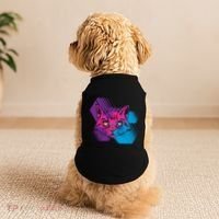 Trippy Cat Face Doggie Tank thumb 2