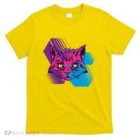 Trippy Cat Face T-Shirt thumb 0