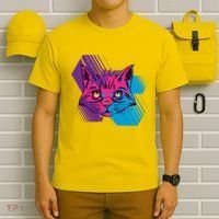 Trippy Cat Face T-Shirt thumb 6