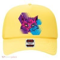 Trippy Cat Face Hat thumb 0