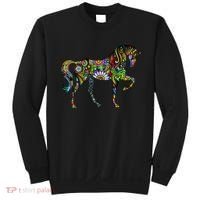 Trippy Cheerful Horse Sweatshirt thumb 0