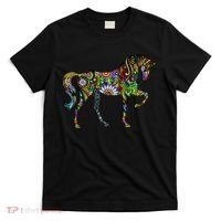 Trippy Cheerful Horse T-Shirt thumb 0